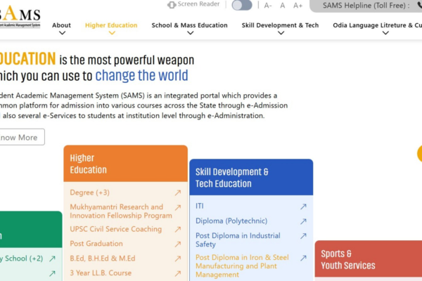 SAMS Odisha +3 admission 2025: Registration date extended till June 1 — check direct link, other FAQs