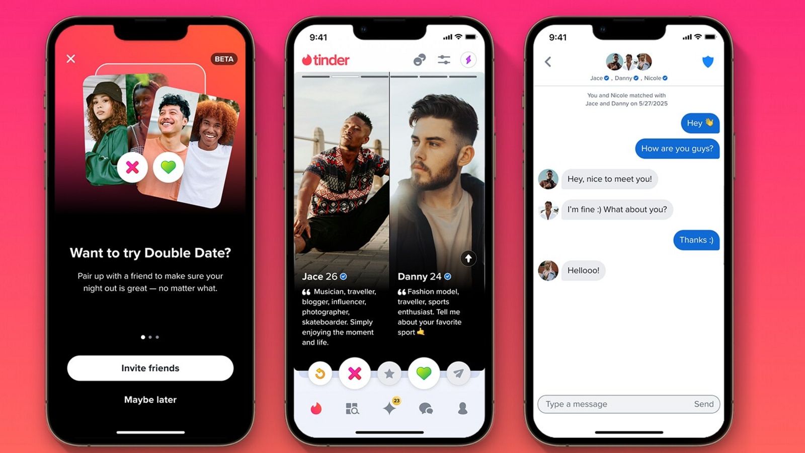 Tinder expands dating format with group-focused ‘Double Date’: How the feature works Tinder expands dating format with group-focused ‘Double Date’: How the feature works
