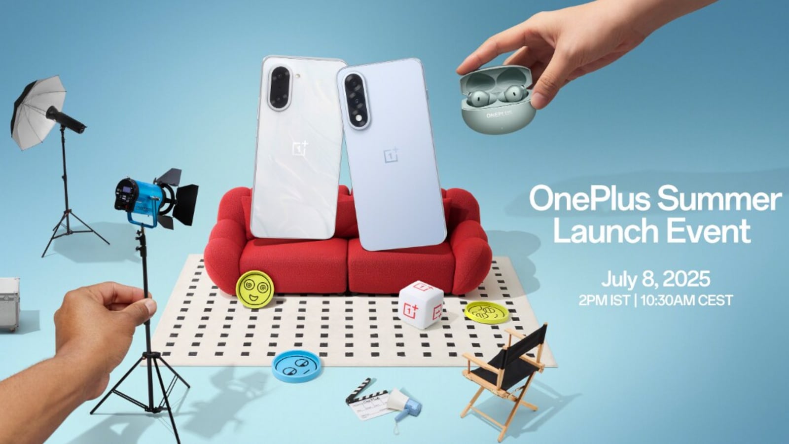 OnePlus to launch Nord 5, CE5, and Buds 4 on July 8: Here’s what all to expect