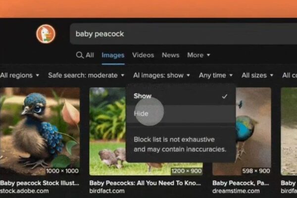 Not Google or Bing! This search engine lets you block AI images in search results