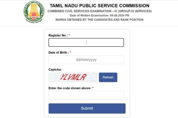 TNPSC Group 4 2025 hall tickets released at tnpsc.gov.in