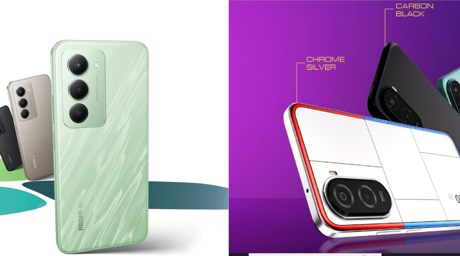 Redmi 15 5G vs Poco M7 Plus 5G: Price, display, camera, battery, features and more compared