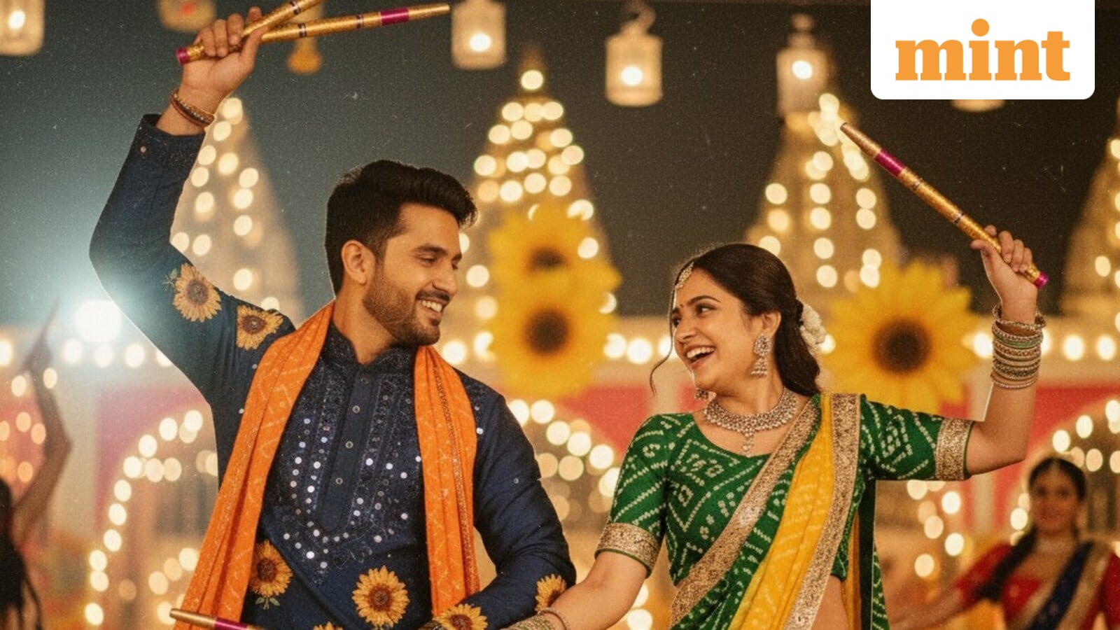 Navratri 2025: How to turn your dandiya night photos into 90s-style portraits using Gemini AI prompt