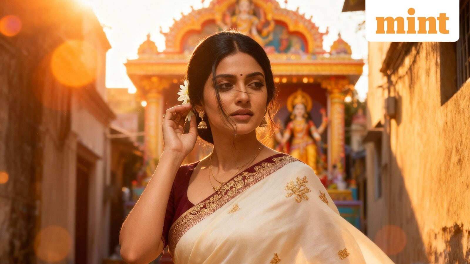 Gemini Saree trend: Try these 10 Nano Banana prompts to perfect your Durga Puja look