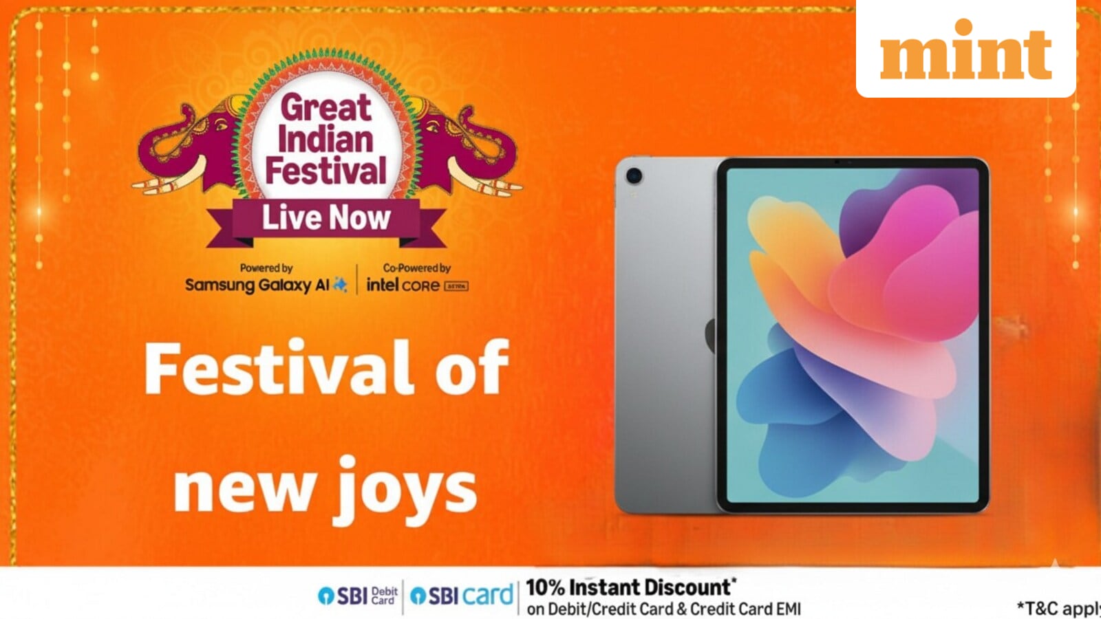 Price drop on iPad models during Amazon Great Indian Festival Sale